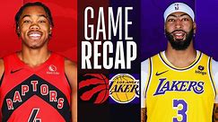 Game Recap: Lakers 132, Raptors 131