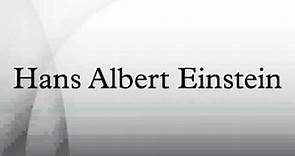 Hans Albert Einstein