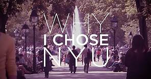 Why I Chose NYU
