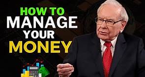 How To Manage Your Money | Personal Finance