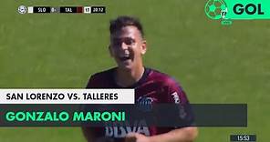 Gonzalo Maroni (0-1) San Lorenzo vs Talleres | Fecha 11 - Superliga Argentina 2018/2019