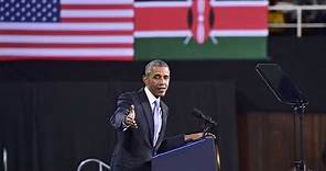 Obama in Kenya: President Barack Obama's speech at Kasarani - full