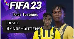 FIFA 23 | Creating Jamie Bynoe Gittens | BvB Prospect (Tutorial)