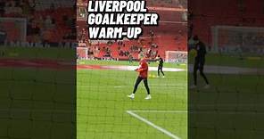 Here's how Caoimhin Kelleher warm-ups for Liverpool 🔥 #Goalkeeper #WarmUp #gk #goalkeepertraining