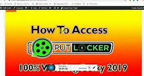 Putlocker Stream Online Movies From Putlockers For Free 2019