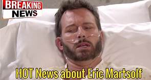 Todays HOT News II  Will Eric Martsolf leave DOOL? Days of our lives on Peacock