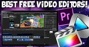 How To Download FREE Video Editing Software (Best FREE Software)