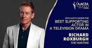 Richard Roxburgh wins Best Supporting Actor in a TV Drama | 2019 AACTA Awards presented by Foxtel