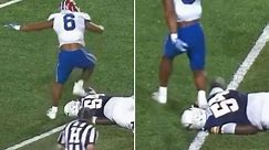Louisiana Tech linebacker Brevin Randle suspended after stomping on opposing player’s head