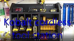 Kobalt cordless tool station