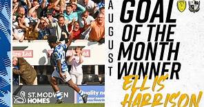 August 2022 Goal of the Month Winner | Ellis Harrison vs Burton Albion