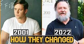 A Beautiful Mind 2001 Cast Then and Now 2022 How They Changed