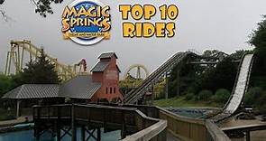 Top 10 Rides at Magic Springs
