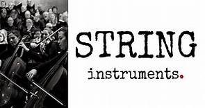 String Instruments: The Complete Guide | String Orchestration