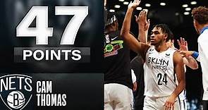 Cam Thomas Makes Nets Franchise History in CAREER-HIGH 47-PT Performance 👀 | February 6, 2023
