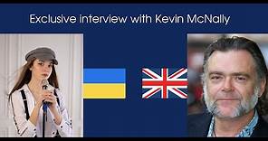 Interview with great English actor and writer Kevin McNally