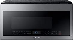 Samsung 2.1 Cu. Ft. Fingerprint Resistant Stainless Steel Over-The-Range Microwave With Sensor Cooking - ME21M706BAS/AA