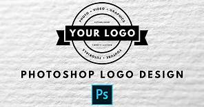 10 Easy and FREE Photoshop Logo Design Ideas – How to Design a Logo in Adobe Photoshop for Beginners