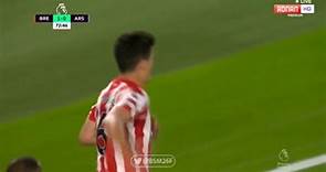 Christian Norgaard anotó el 2-0 para Brentford vs. Arsenal. (Video: Adnan Hd)