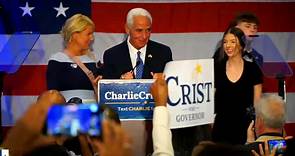 Charlie Crist Delivers Speech on Election Night.