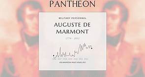 Auguste de Marmont Biography - French Marshal