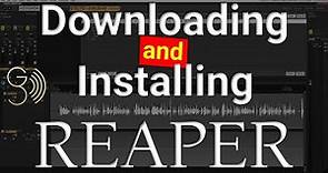 How to Download and Install the REAPER DAW on a PC - REAPER DAW Tutorial