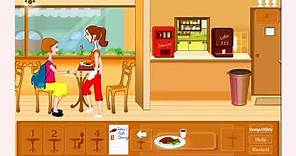 How to play Cafe Waitress game | Free online games | MantiGames.com
