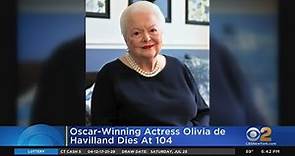 Oscar-Winning Actress Olivia De Havilland Dies At 104