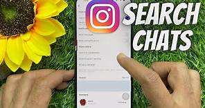 How to Search for a Specific Message on Instagram 2022