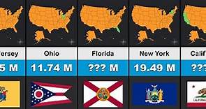 Population Ranking of The Every US State in 2023