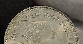 World Coin: 1970 Commemorative 10 Guldens, Netherlands