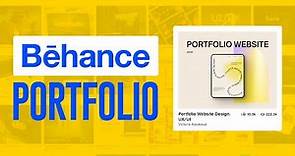 How To Create The Best Portfolio On Behance (2024) Tutorial for Beginners
