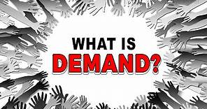 What is Demand | Laws of demand | Types of demand | Factors that influence the demand explained