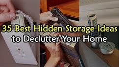35 Best Hidden Storage Ideas to De-Clutter Your House