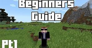 Minecraft Beginners Guide - Part 1 - Tools, Weapons, Food and Surviving