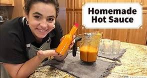 Easiest Homemade Hot Sauce You Will LOVE!!
