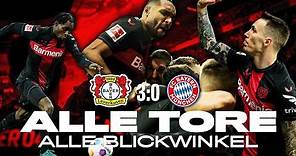 Alle Tore: Bayer 04 schlägt Bayern München 3:0 | Bundesliga-Highlights aus allen Perspektiven