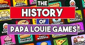 The History Of The Papa Louie Games