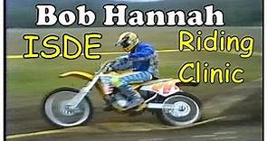 Bob Hannah, 1991 ISDE riding clinic, Trask Oregon 2 Day Qualifier Motocross Enduro Off-Road