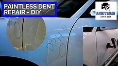 Paintless Dent Repair (PDR) DIY for beginners, by a beginner