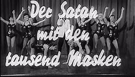 Der Satan mit den tausend Masken (1958) - DEUTSCHER TRAILER