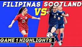 FILIPINAS VS. SCOTLAND Pinatar Cup 2023 | Women's Football | Full Highlights