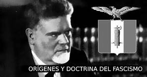Giovanni Gentile - Orígenes y doctrina del fascismo (Audiolibro en español)