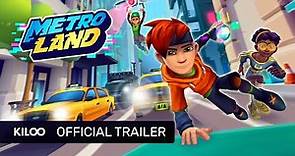 MetroLand - Endless Arcade Runner | Official Trailer
