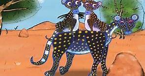 African Tales - Ostrich and Hyena