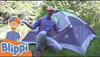 Blippi Visits A Camp Site | Learning How To Camp | Educational Videos For Kids