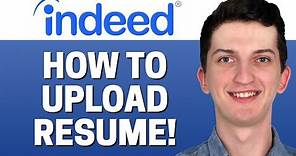 How To Upload Resume In Indeed