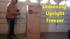 Upright Freezer 6.5 Cu. Commercial Cool Unboxing and First Impression Black Friday sale