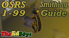 OSRS 1-99 Smithing Guide | Updated Old School Runescape Smithing Guide