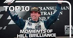 Top 10 Moments of Damon Hill Brilliance In F1